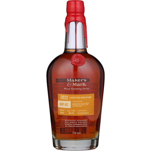 Maker's Mark Straight Bourbon Wood Finishing Series 2022 Limited Release Brt-02 - Liquor Geeks