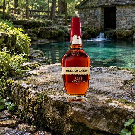 Maker's Mark Cellar Aged Straight Bourbon 2026 Release limestone spring - Liquor Geeks