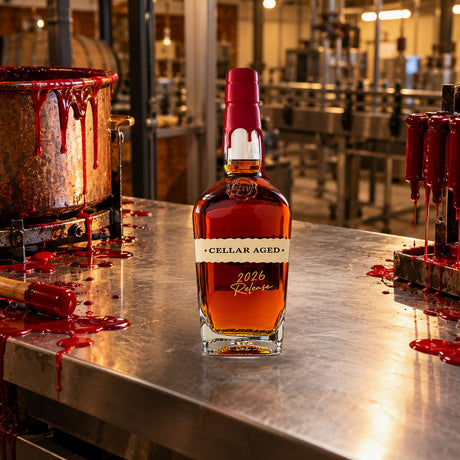 Maker's Mark Cellar Aged Straight Bourbon 2026 Release wax station - Liquor Geeks