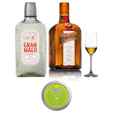 Margarita Night Kit — Gran Malo Spicy Tamarindo, Cointreau, Riedel Tequila Glasses & Rimmer