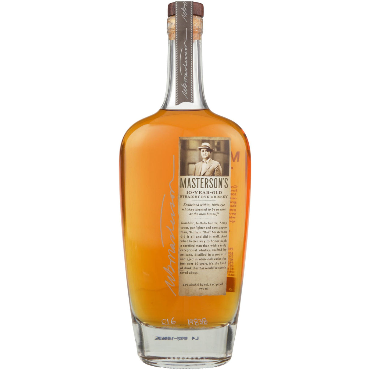 Masterson's Canadian Straight Rye Whiskey 10 Yr - Liquor Geeks