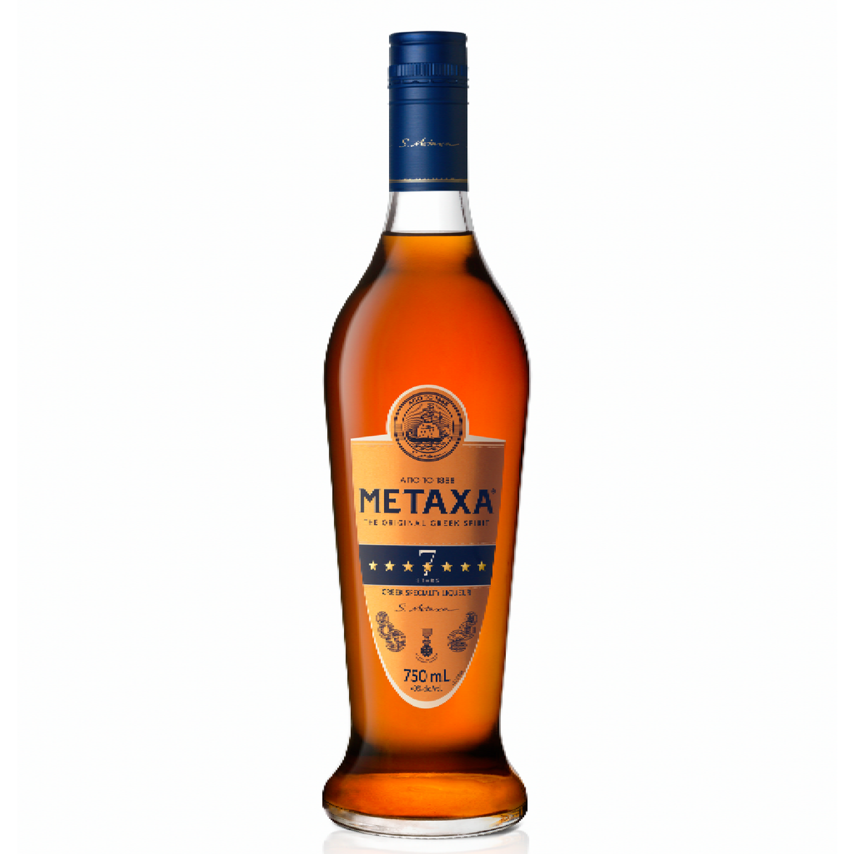 Metaxa 7 Stars Greek Spirit - Liquor Geeks