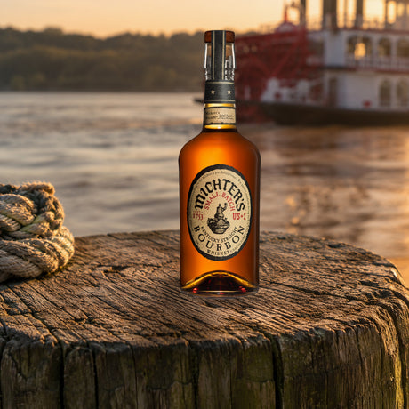 Michters US1 Small Batch Bourbon Whiskey ohio river wharf - Liquor Geeks