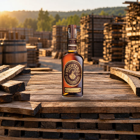 Michter's US-1 Toasted Barrel Finish Sour Mash Kentucky Whiskey stave yard - Liquor Geeks