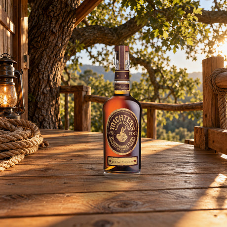 Michter's US-1 Toasted Barrel Finish Sour Mash Kentucky Whiskey treehouse deck - Liquor Geeks
