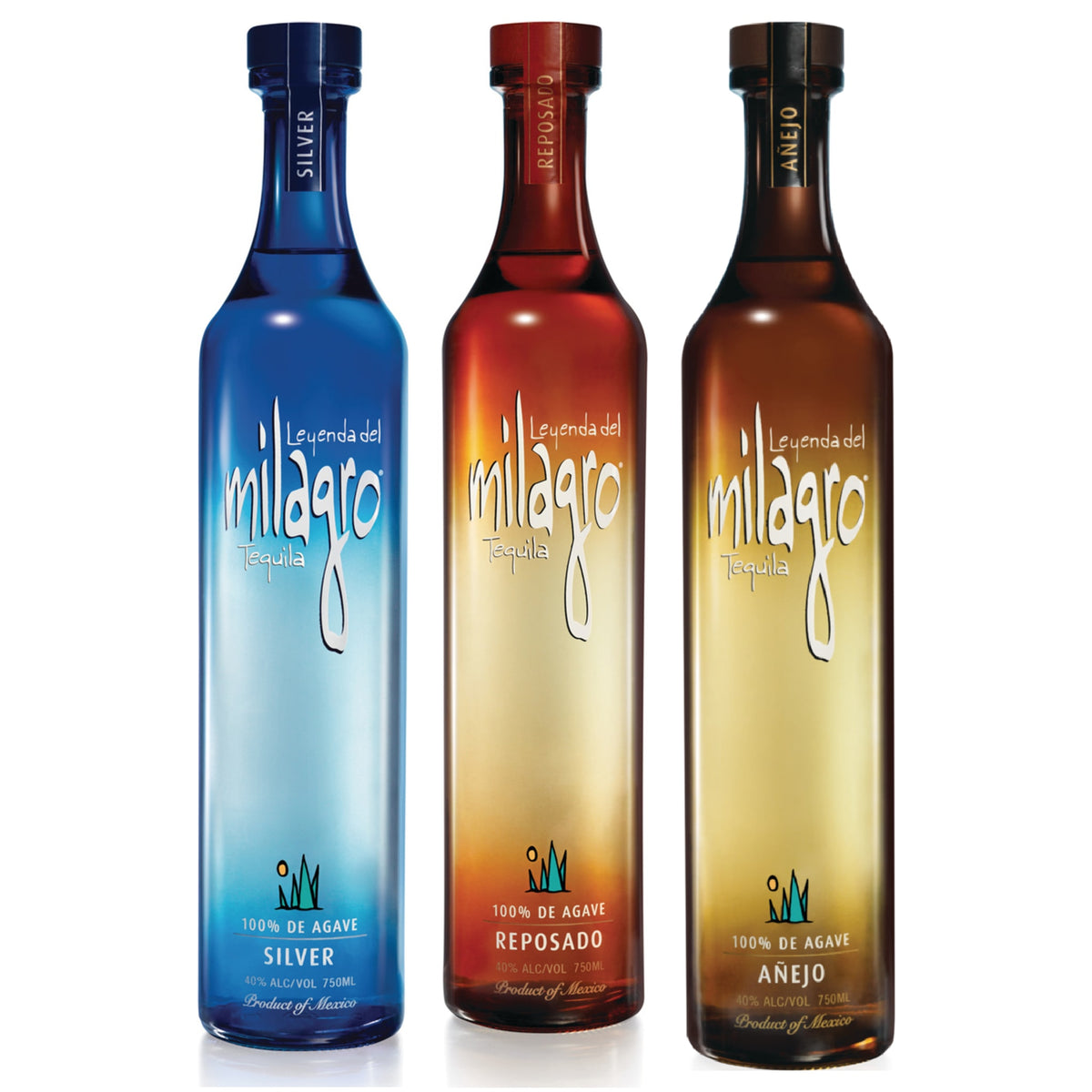 Milagro Tequila Trio — Silver, Reposado & Añejo