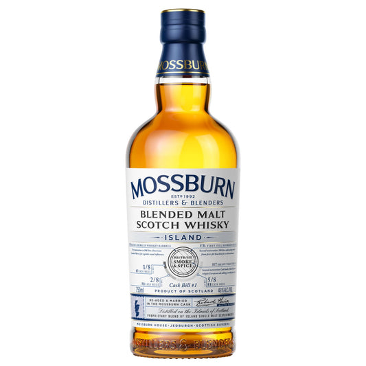 Mossburn Blended Malt Scotch Island - Liquor Geeks