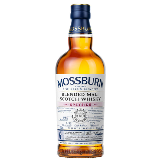 Mossburn Blended Malt Scotch Speyside - Liquor Geeks