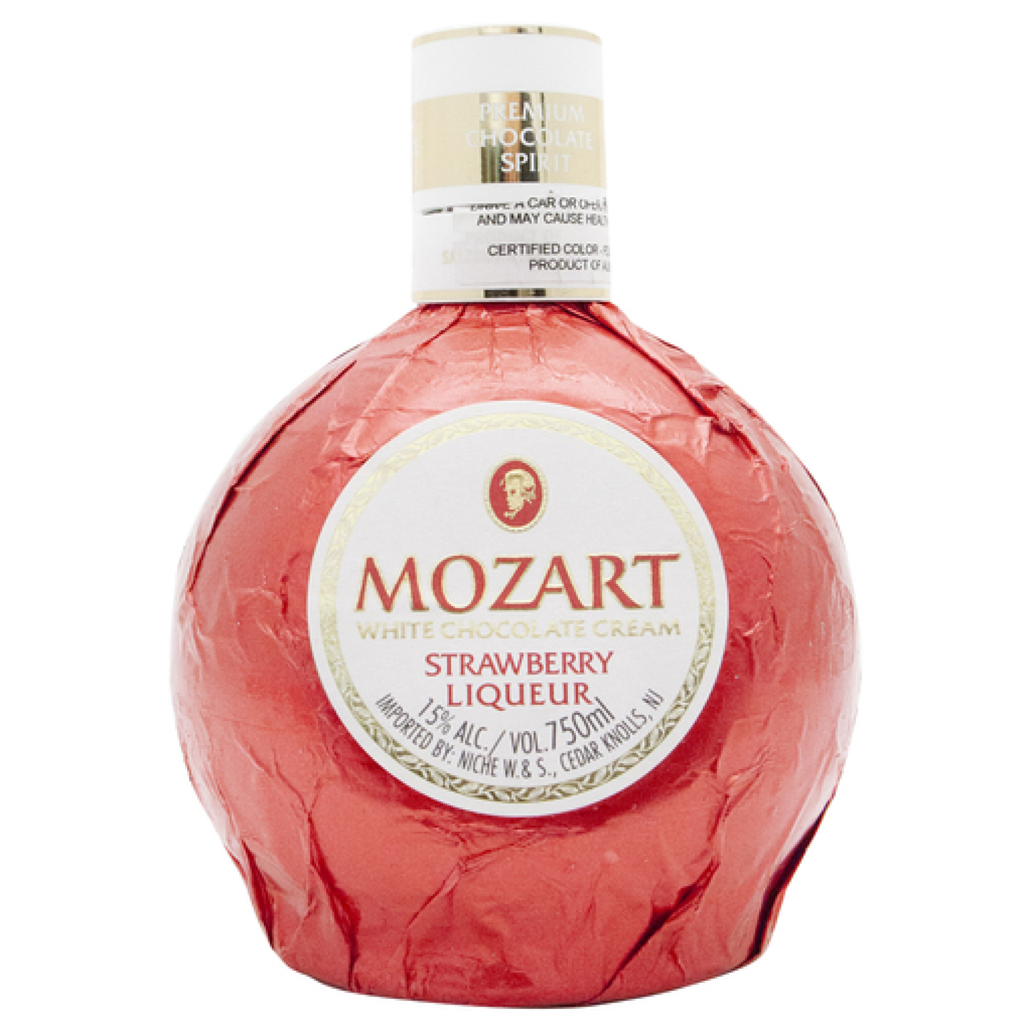Mozart White Chocolate Strawberry Cream Liqueur – Liquor Geeks