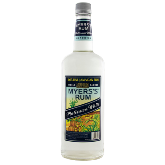 Myers's Platinum White Jamaican Rum - Liquor Geeks