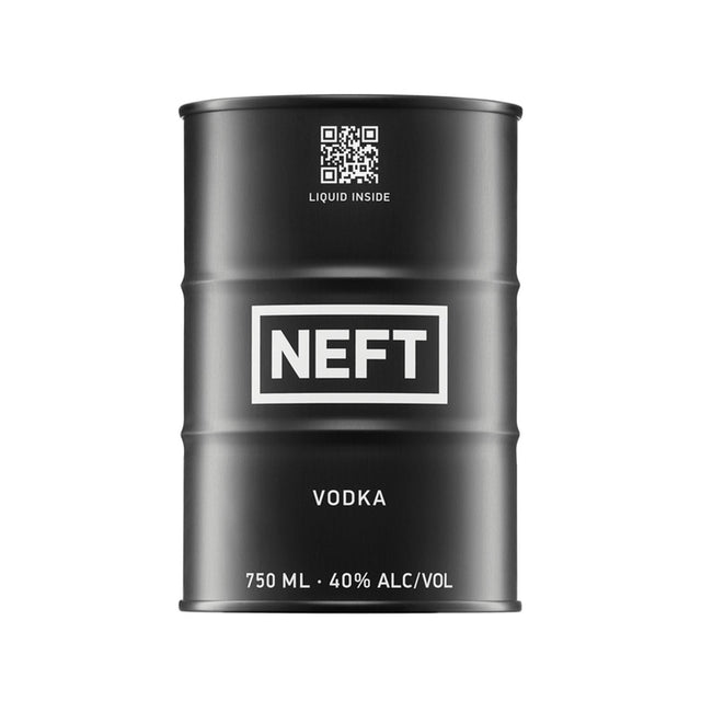 Neft Vodka Black Barrel Packaging - Liquor Geeks