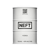 Neft Vodka White Barrel Packaging - Liquor Geeks