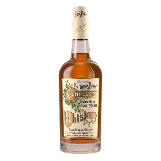 Nelson's Green Brier Tennessee Whiskey Hand Made Sour Mash - Liquor Geeks