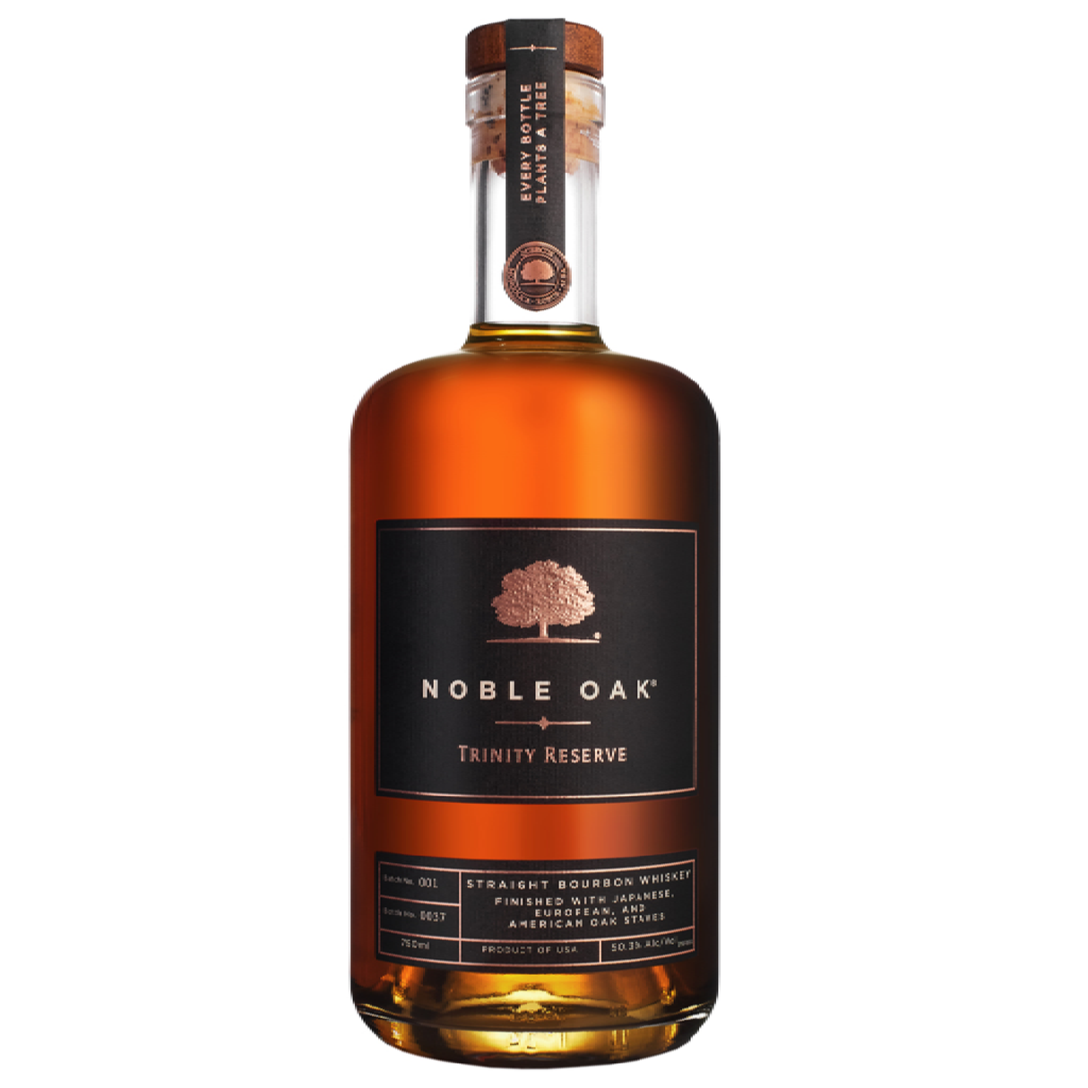 Noble Oak Trinity Reserve Straight Bourbon Whiskey - Liquor Geeks