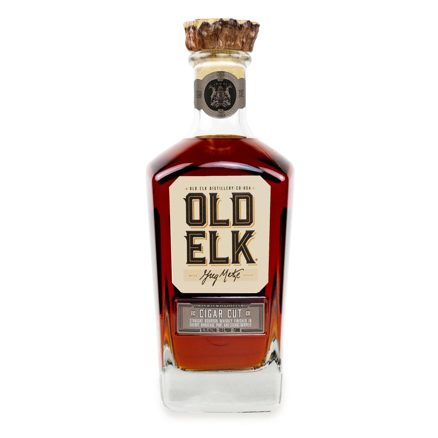 Old Elk Blended American Whiskey Cigar Cut - Liquor Geeks