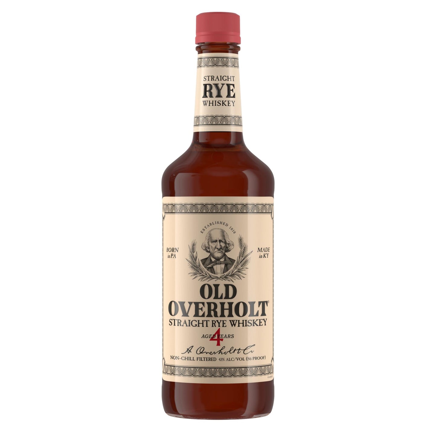 Old Overholt Straight Rye Whiskey 4 Yr - Liquor Geeks