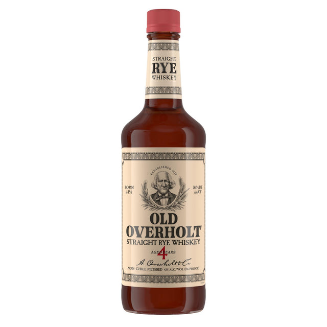 Old Overholt Straight Rye Whiskey 4 Yr - Liquor Geeks