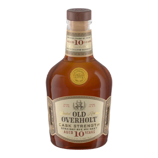 Old Overholt Straight Rye Whiskey Cask Strength Limited Release 10 Yr 121 Proof - Liquor Geeks