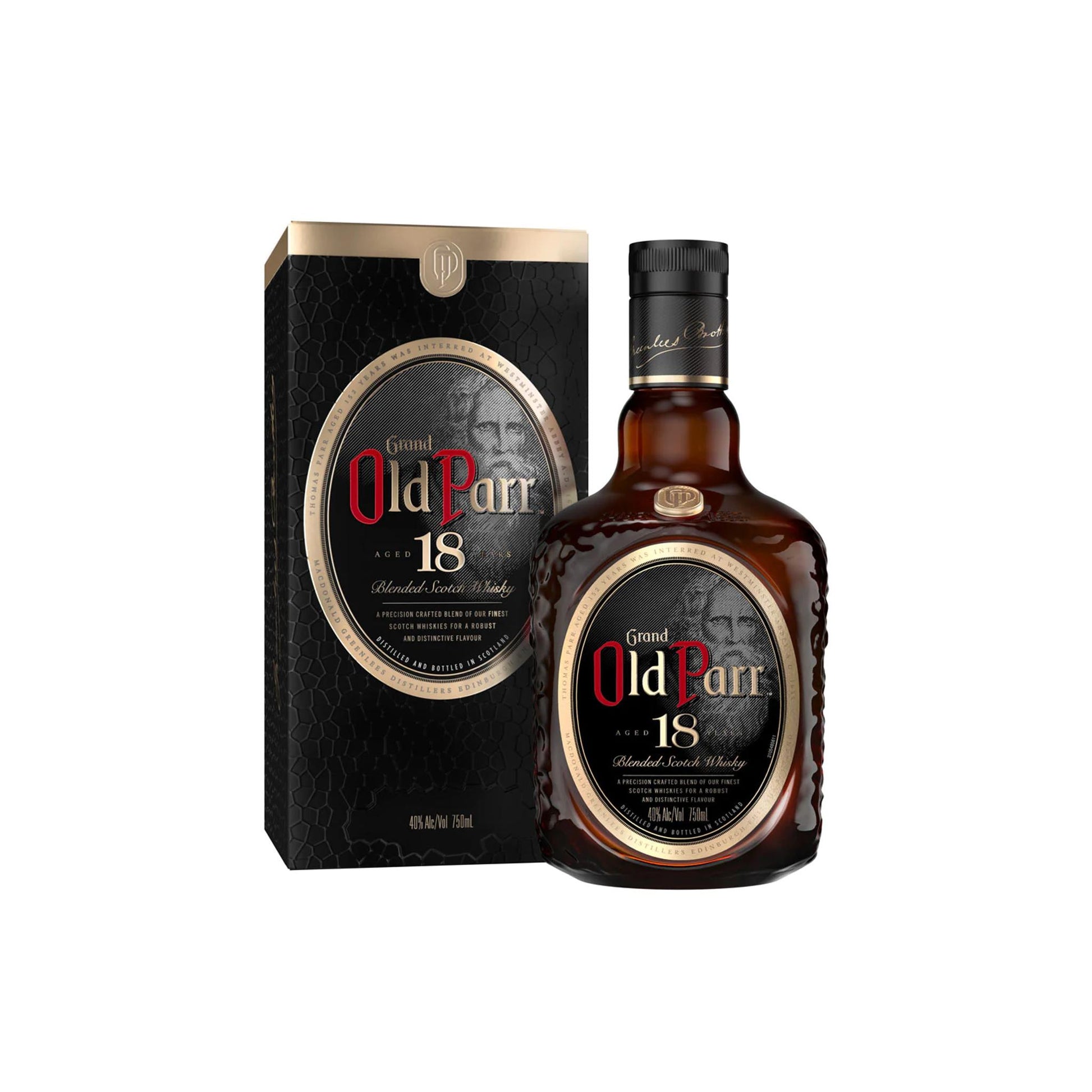 Old Parr Blended Scotch Deluxe 18 Yr - Liquor Geeks
