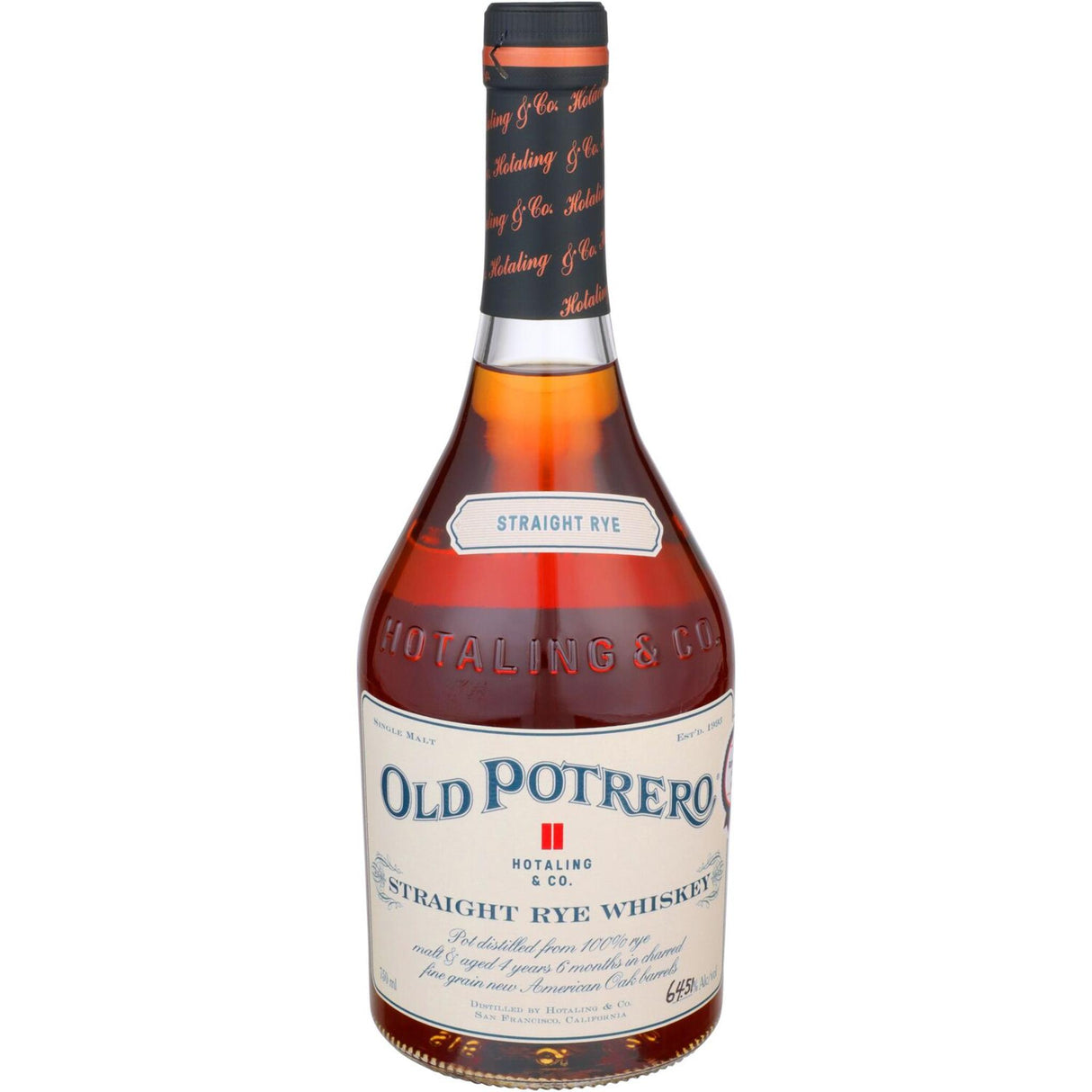 Old Potrero Straight Rye Whiskey - Liquor Geeks