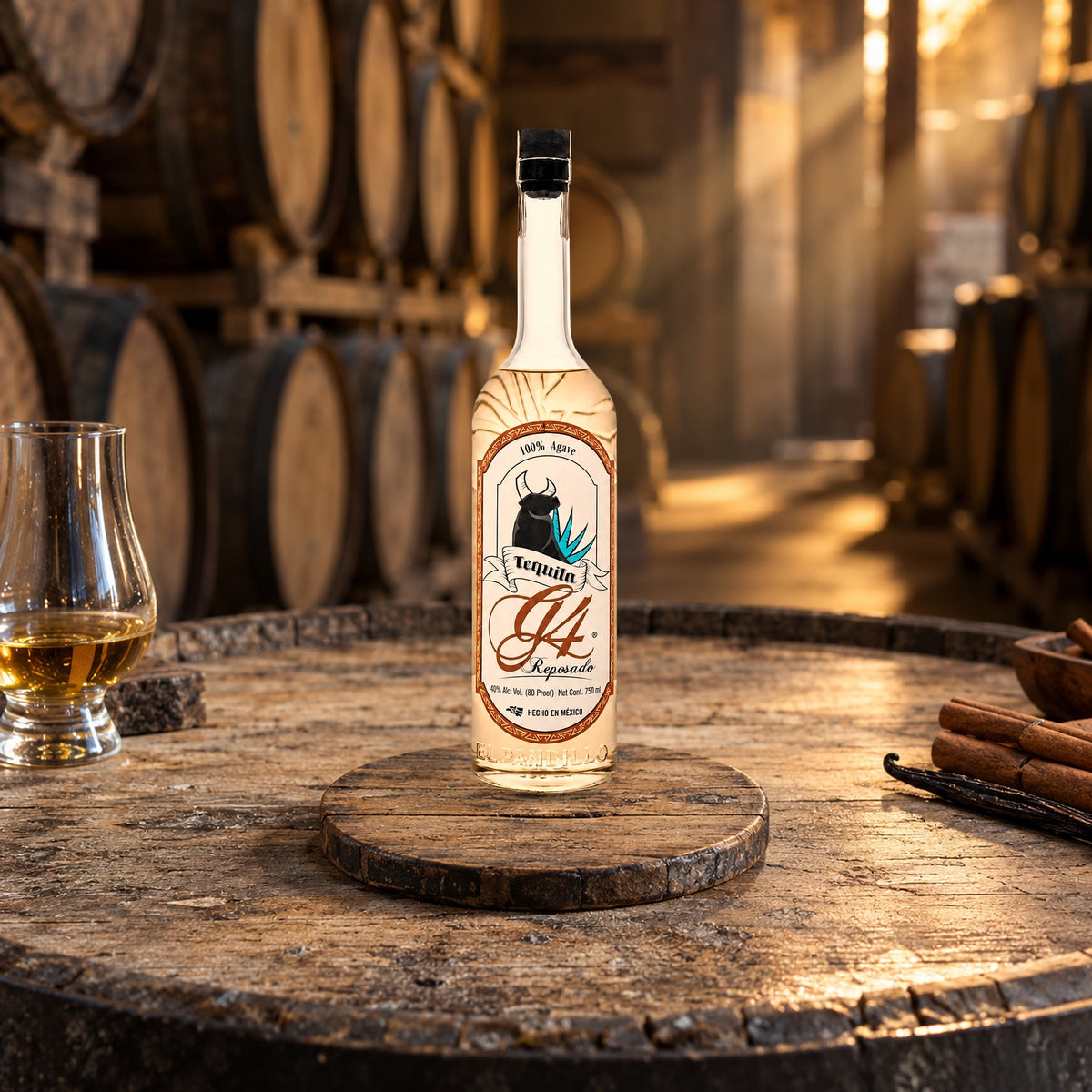 G4 Tequila Reposado Clásico barrel cellar - Liquor Geeks