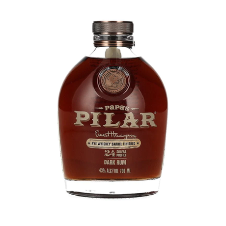 Papa's Pilar Dark Rum Finished In Rye Whiskey Barrels - Liquor Geeks