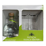 Patron Teq Silver W/ 2 Highball Glasses - Liquor Geeks