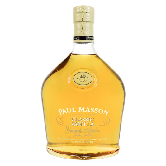 Paul Masson Vanilla Flavored Brandy Grande Amber Classic - Liquor Geeks