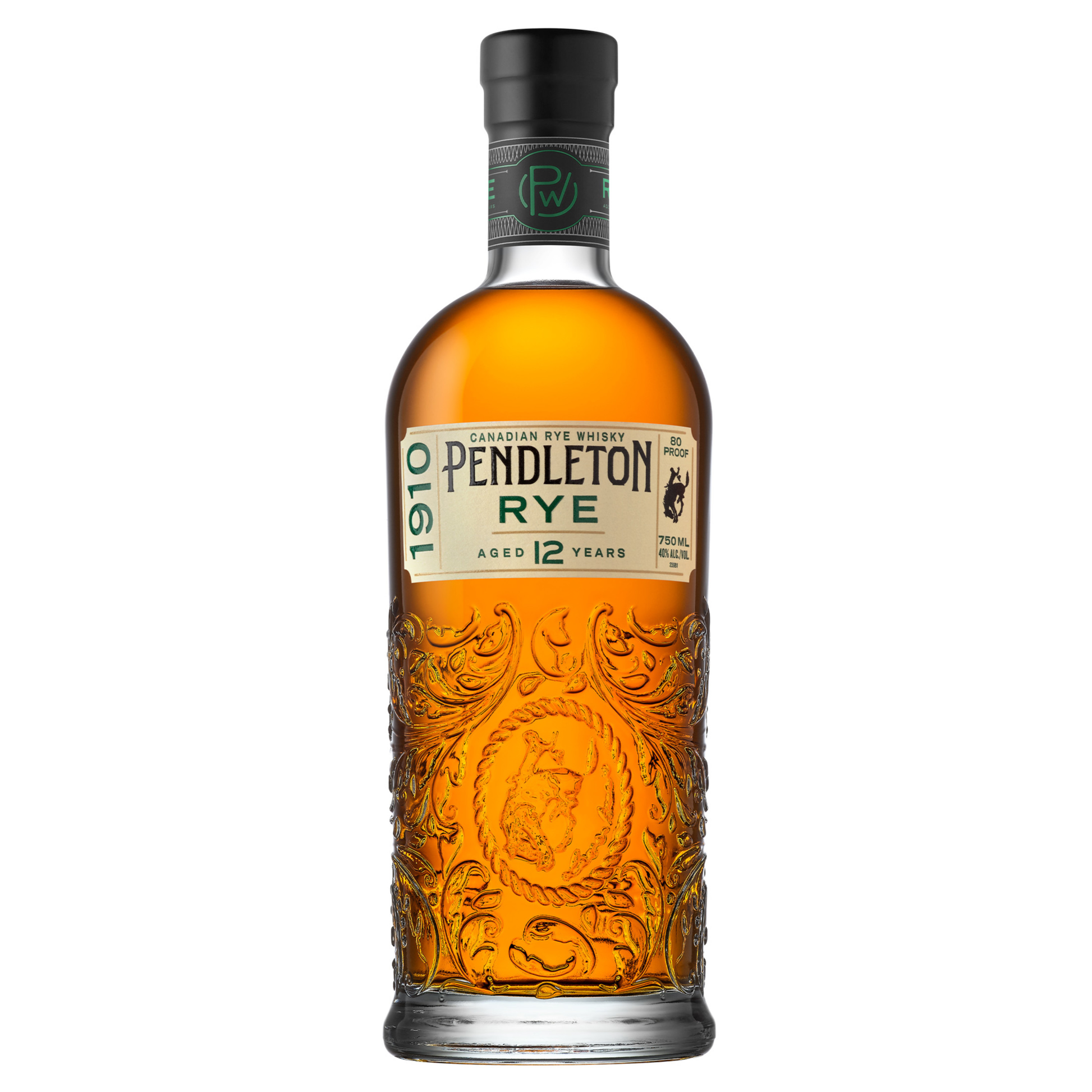 Pendleton 1910 12 Year Old Canadian Rye Whiskey - Liquor Geeks