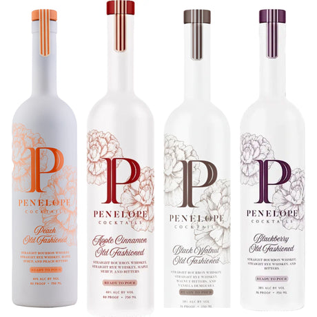 Penelope Old Fashioned Collection — Peach, Apple Cinnamon, Black Walnut & Blackberry