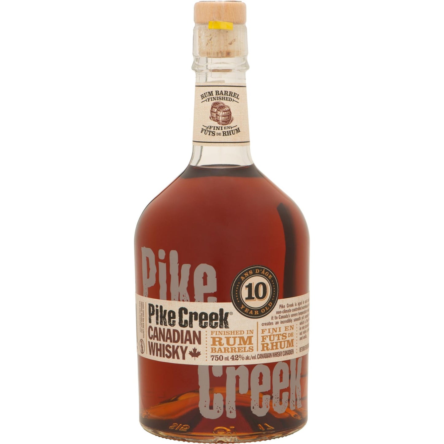 Pike Creek Canadian Whisky Finished In Rum Barrels 10 Yr - Liquor Geeks