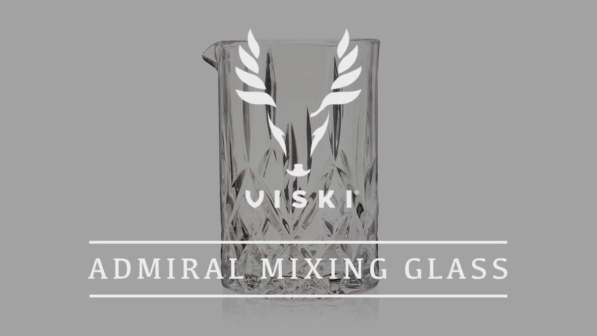 Viski Admiral Crystal Mixing Glass