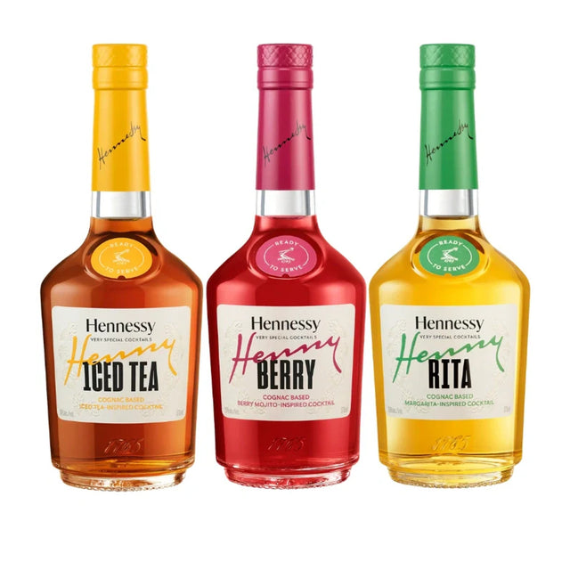 Hennessy Cocktail Variety Bundle 3-Pack - Liquor Geeks