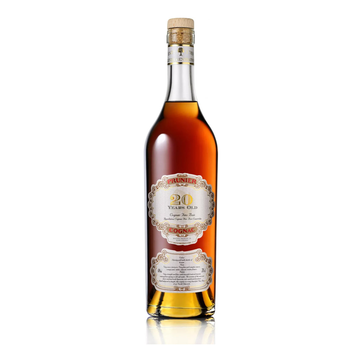 Prunier 20 Year Old Cognac