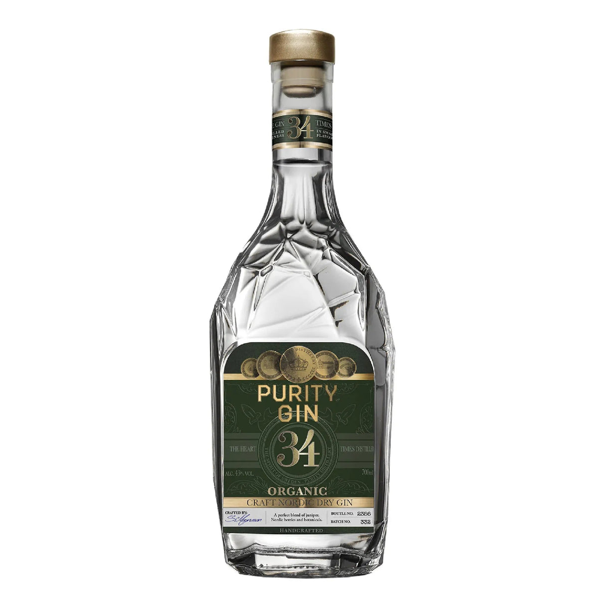 Purity Nordic Dry Organic Gin - Liquor Geeks