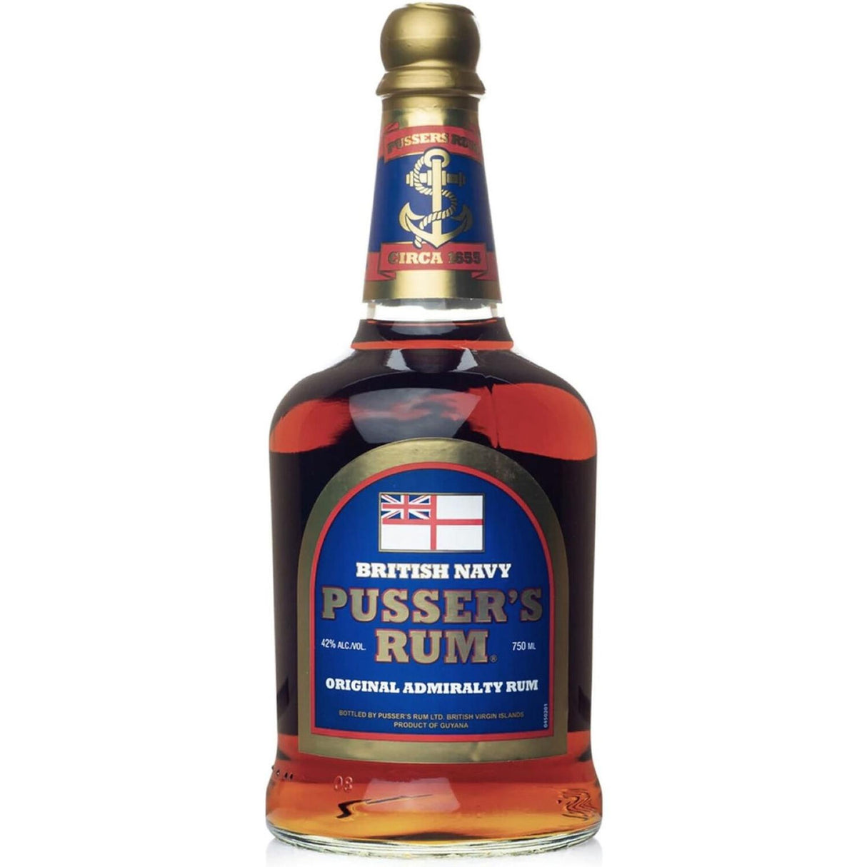 Pusser's Navy Rum British Navy - Liquor Geeks