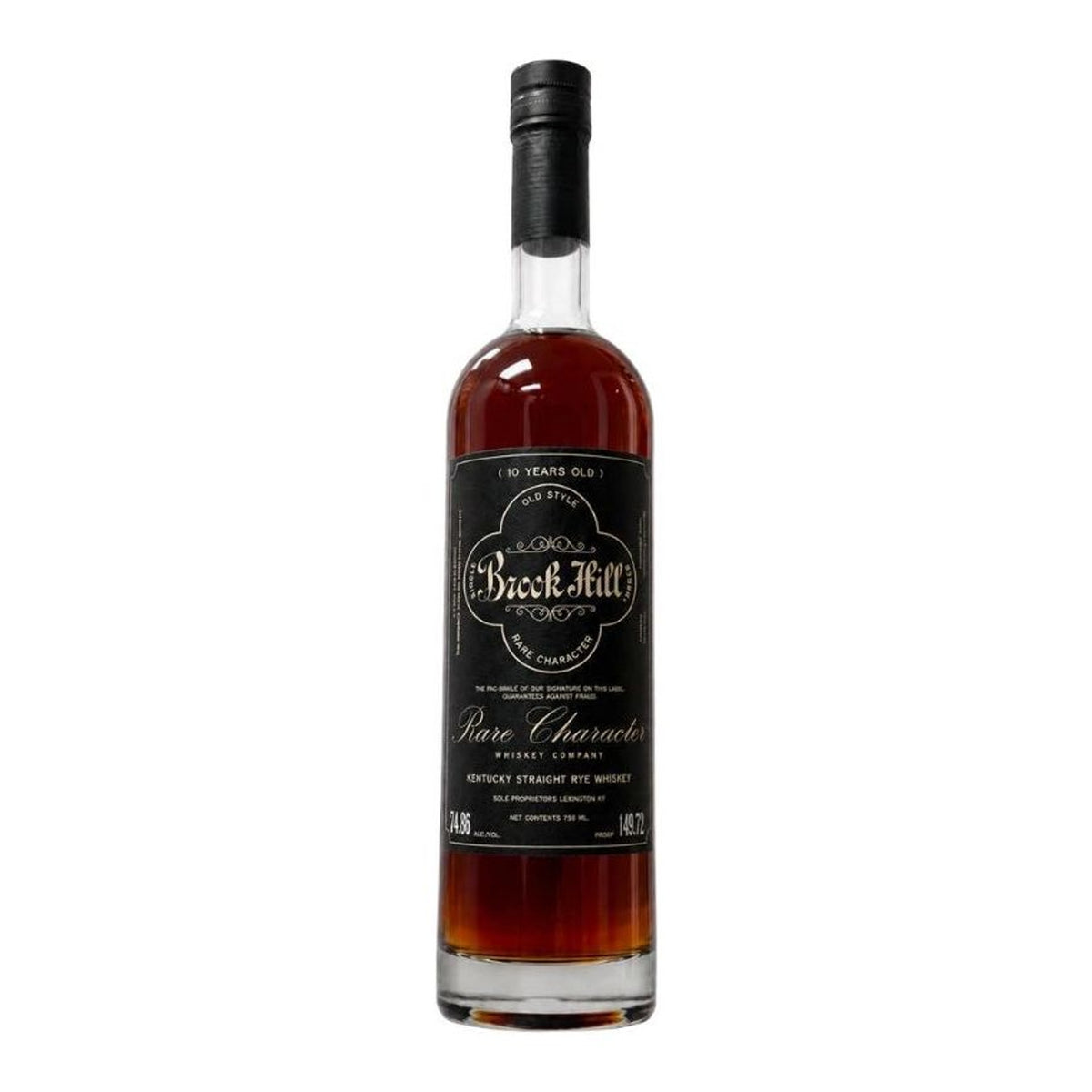Rare Character Brook Hill 'Wild Fire Rebels' 10 Year Rye Whiskey