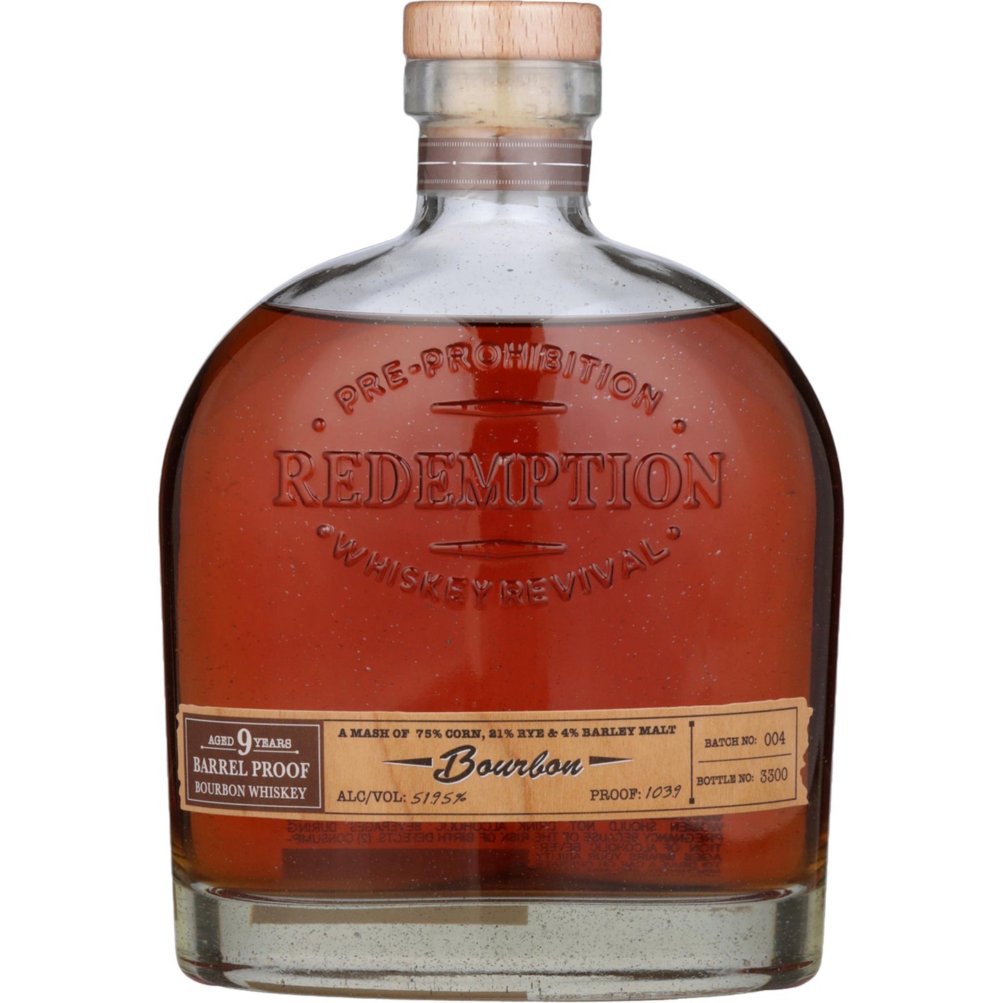 Redemption Straight Bourbon - Liquor Geeks