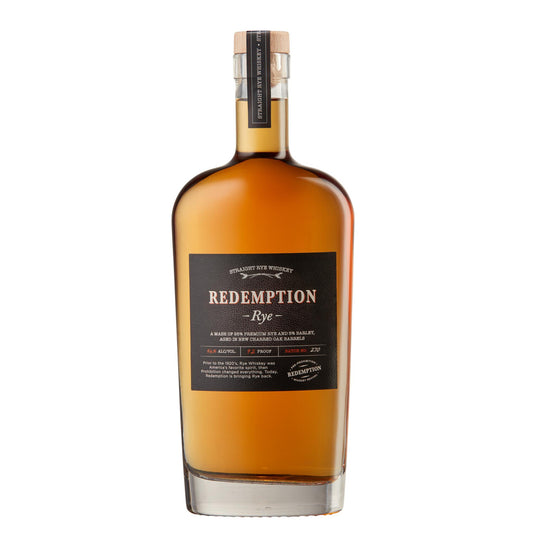 Redemption Straight Rye Whiskey - Liquor Geeks