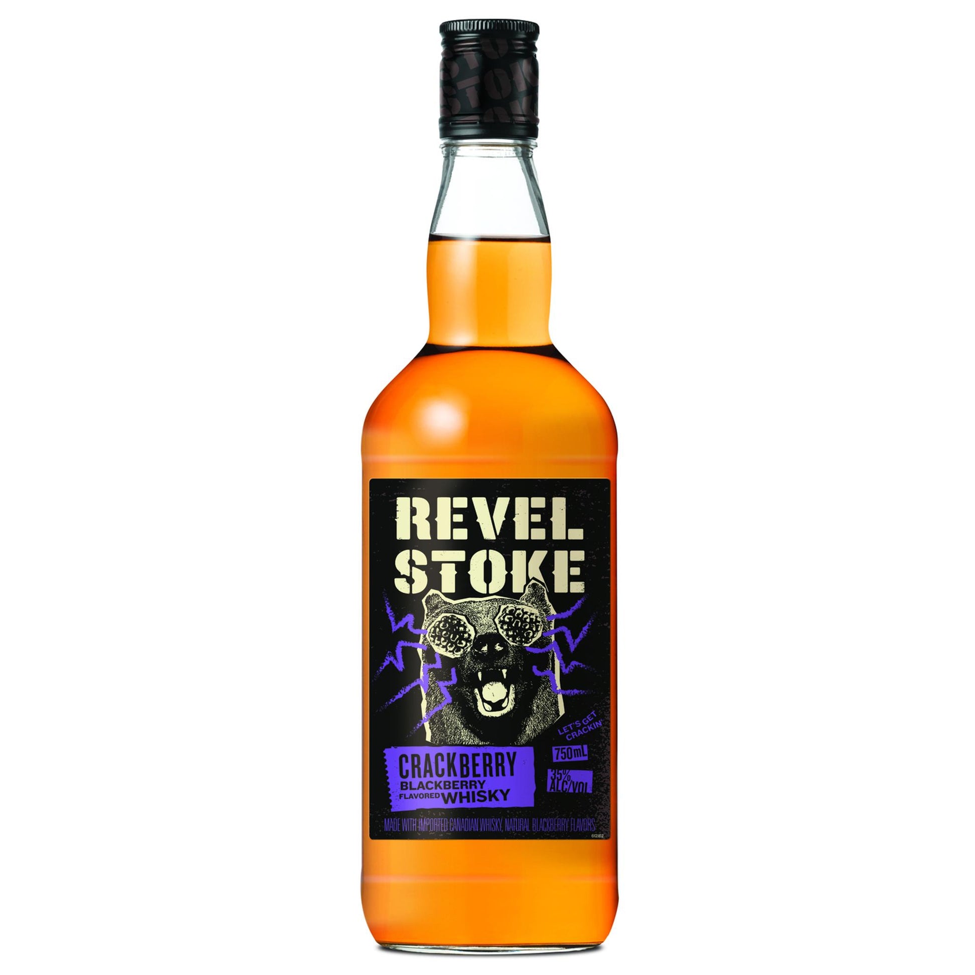 Revel Stoke Blackberry Flavored Whiskey Crackberry - Liquor Geeks