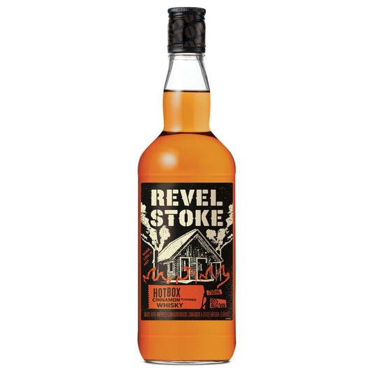 Revel Stoke Cinnamon Flavored Whisky Hot Box - Liquor Geeks