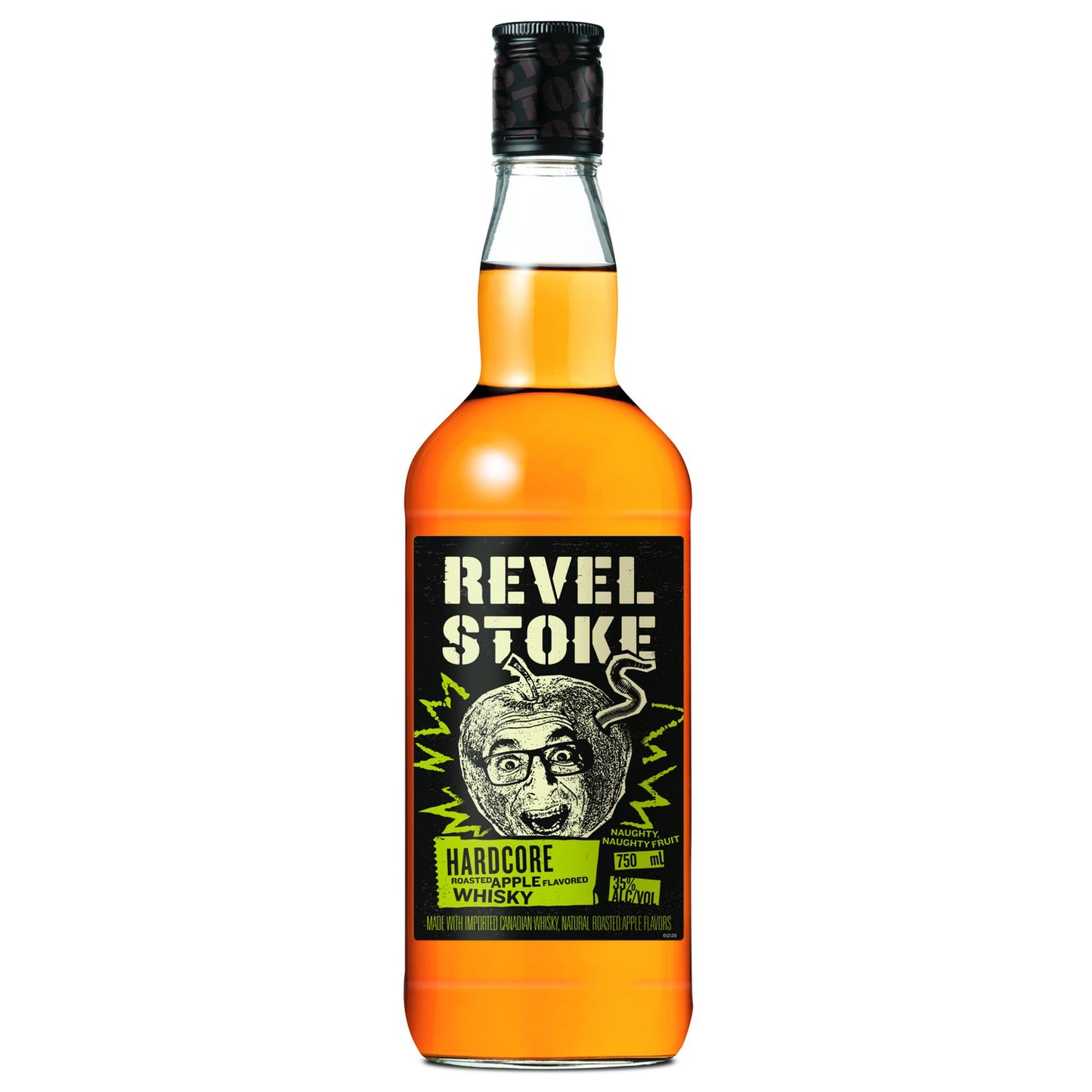 Revel Stoke Roasted Apple Flavored Whisky Hard Core - Liquor Geeks