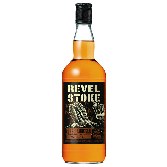 Revel Stoke Roasted Pecan Flavored Whiskey Shellshocked - Liquor Geeks