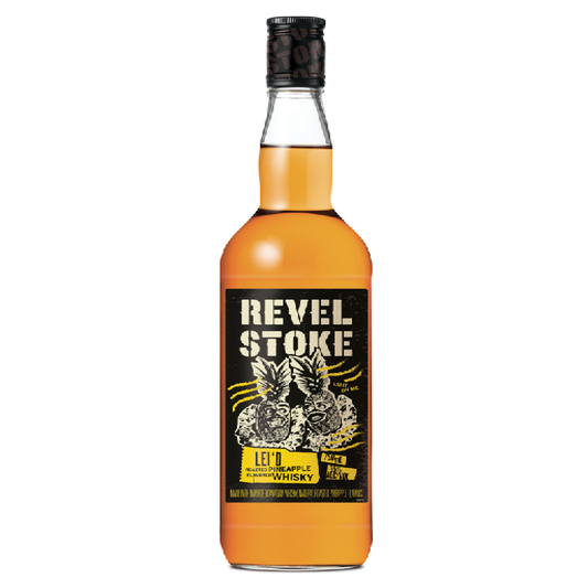 Revel Stoke Roasted Pineapple Flavored Whiskey Lei'D - Liquor Geeks