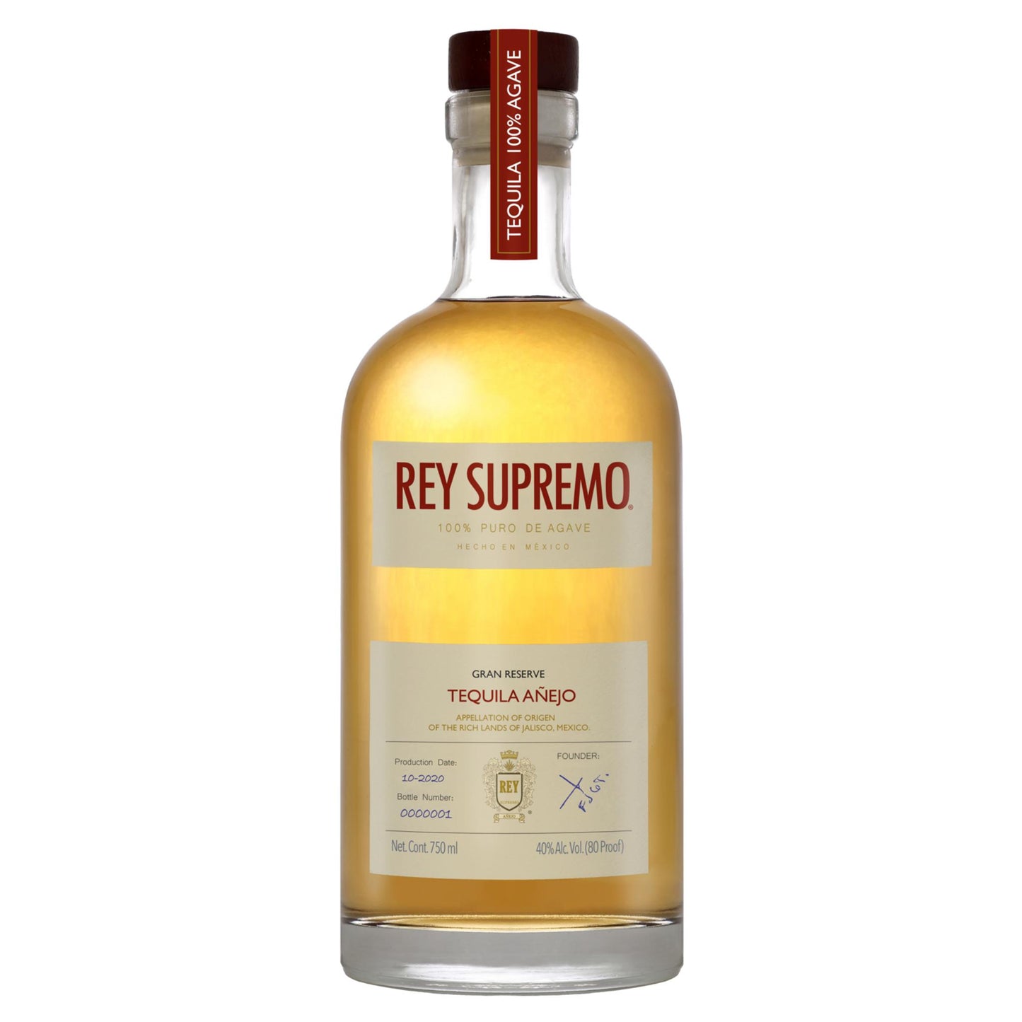 Rey Supremo Tequila Anejo Gran Reserve - Liquor Geeks