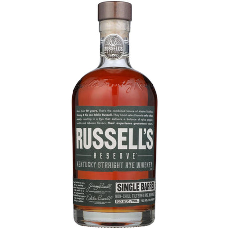 Russell's Reserve Straight Rye Whiskey Single Barrel - Liquor Geeks