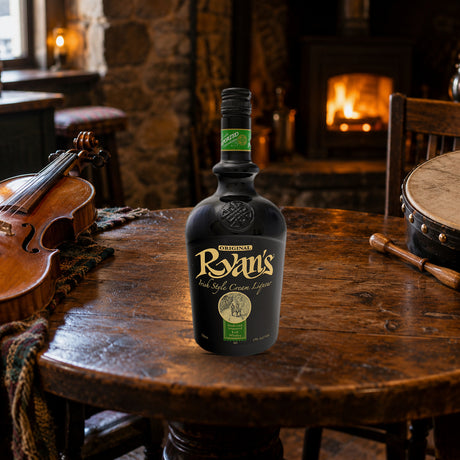 Ryan's Irish Cream Liqueur trad session table - Liquor Geeks