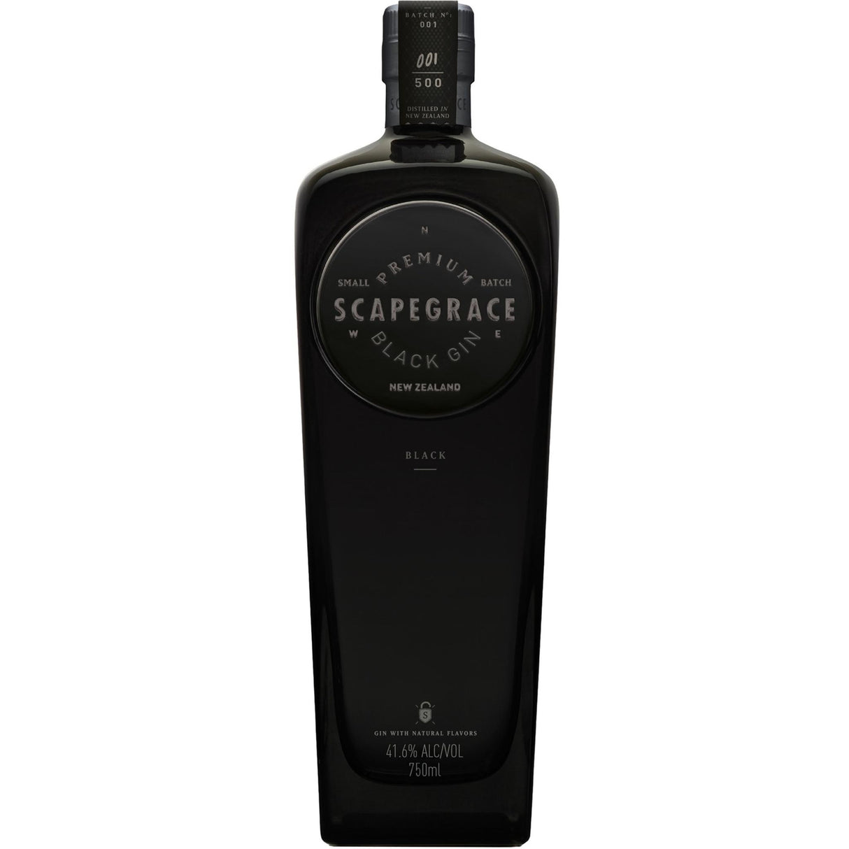 Scapegrace Black Gin Small Batch - Liquor Geeks