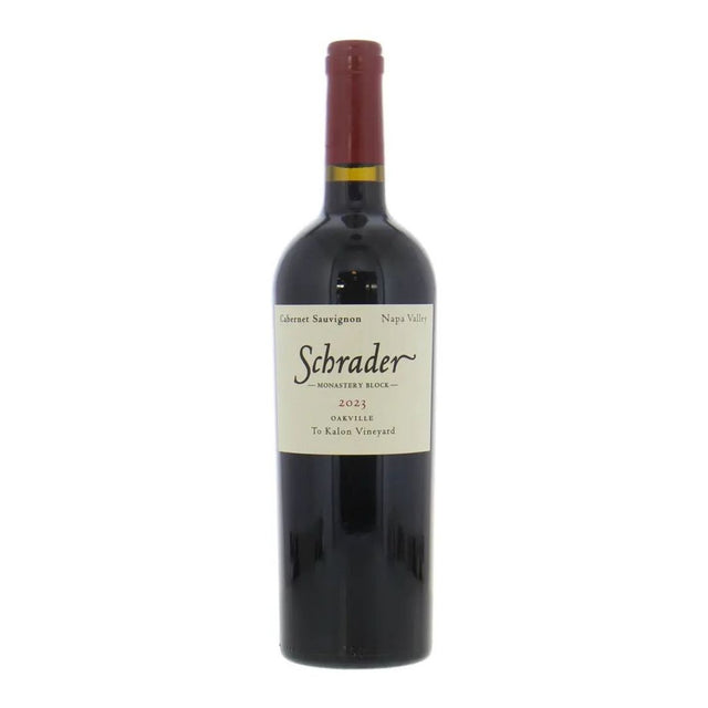 Schrader Cabernet Sauvignon Monastery Block To Kalon Vineyard Oakville 2023