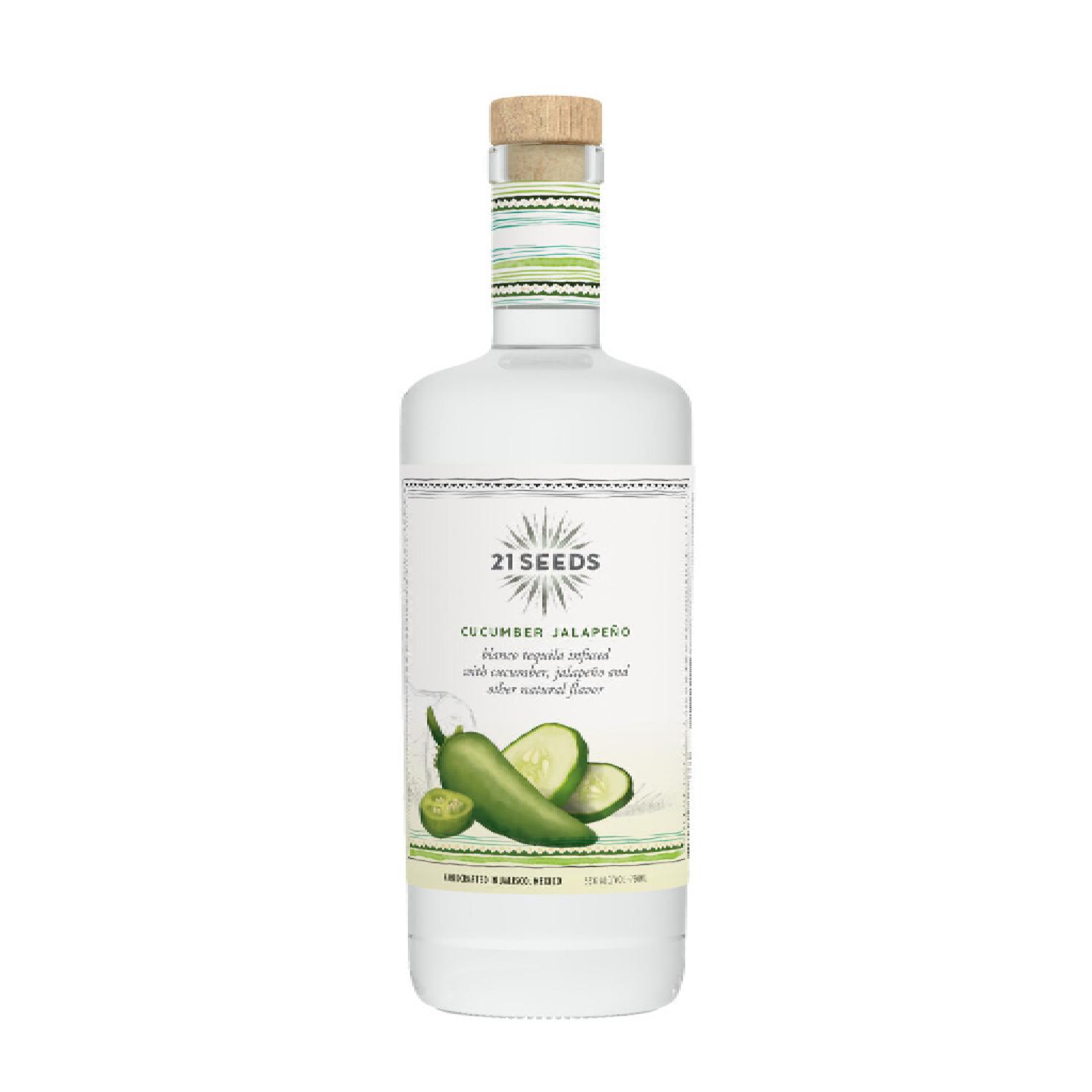 Seeds Cucumber Jalapeno Infused Blanco Tequila - Liquor Geeks